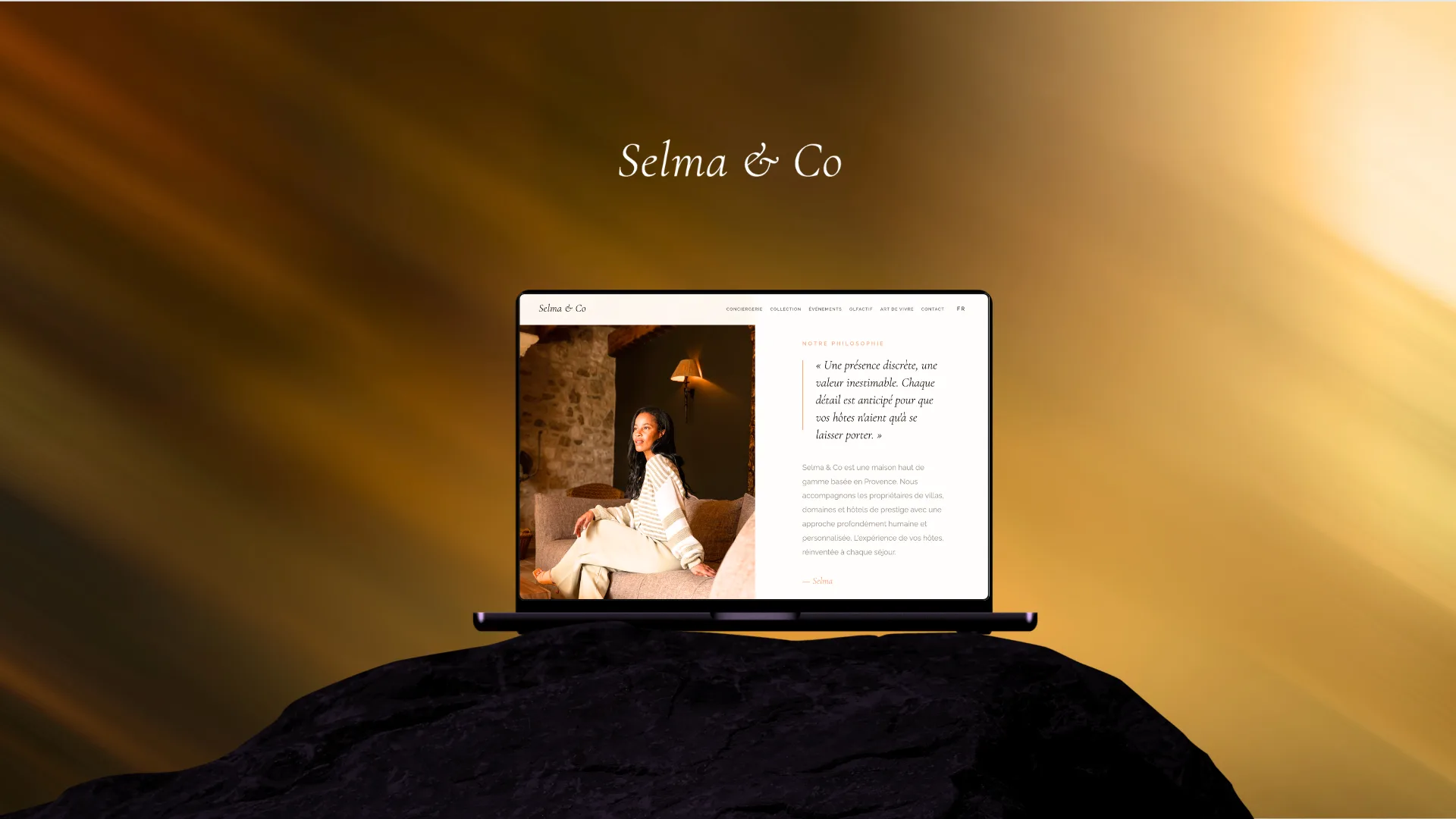Aperçu du site Selma & Co